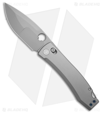 Daggerr Knives Nightmare X-Lock Knife Bead Blast Titanium (4" SW)