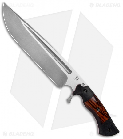 Dark Timber Knives Cave Bear Knife Desert Ironwood / Black Mi. (10.3