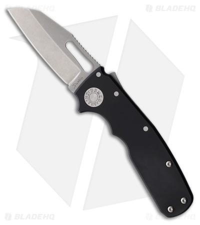 Demko Shark Cub Shark Foot Knife Black Aluminum (2.75" SW CPM 20CV)