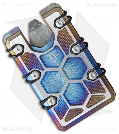 EOS 2.5 Titanium Wallet - Two-Tone Flamed