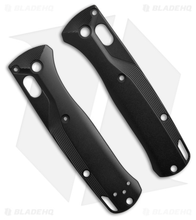 Flytanium Crossfade Scales for Benchmade Mini Bugout Knife - DLC Coated Titanium
