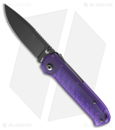 Flytanium Arcade Lite Shark-Lock Knife Atomic Purple Polycarbonate (3.2" DLC)
