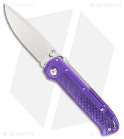 Flytanium Arcade Lite Shark-Lock Knife Atomic Purple Polycarbonate (3.2" SW)