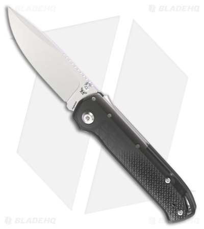 Flytanium Arcade Lite Shark-Lock Knife Smoke Black Polycarbonate (3.2" SW)