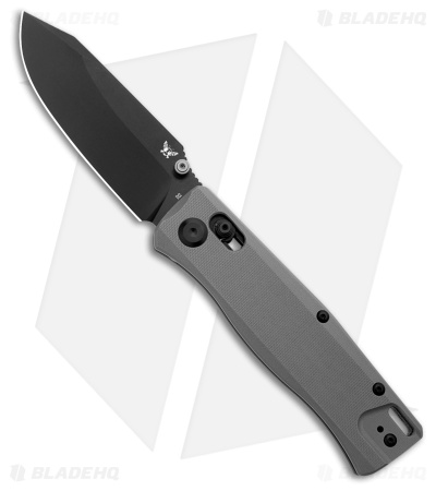 Flytanium BEEF Crossbar Lock Knife Gray Stealth G-10 (3.5" Black PVD)
