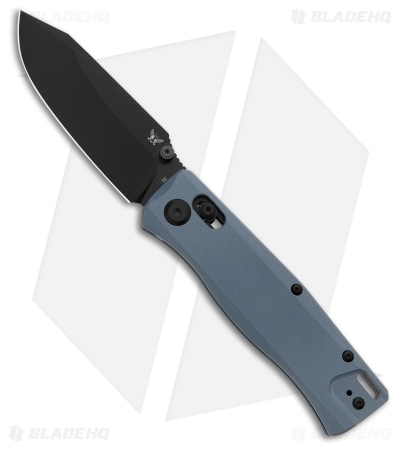 Flytanium BEEF Crossbar Lock Knife Slate Blue G-10 (3.5" Black PVD)