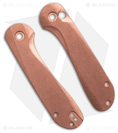 Flytanium Contoured Titanium Scales For CIVIVI Elementum II - Copper Stonewash