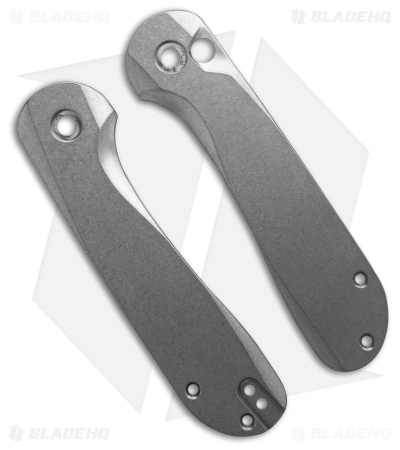 Flytanium Contoured Titanium Scales For CIVIVI Elementum II - Stonewash
