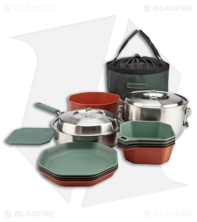Gerber ComplEAT Outdoor 16PC Cook Set  (Green, Orange, Brown) G1069024