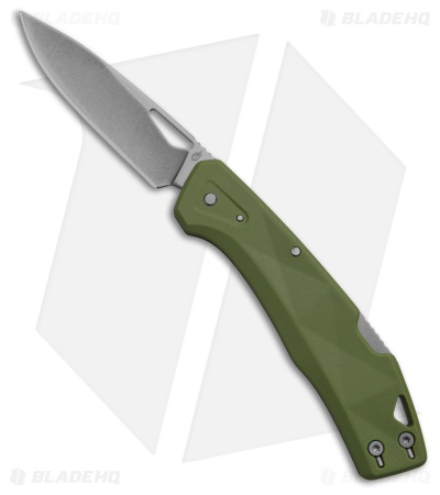 Gerber LST Lockback Knife Lichen Green GFN (2.5" Stonewash)