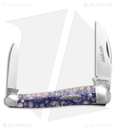 GEC Northfield #38 Campfire Whittler Knife Spring Ice Out Acrylic (2.4" Satin)