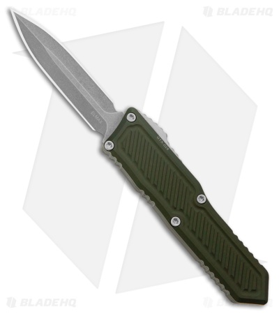 Guardian Tactical GTX-025 D/E Dagger OTF Knife OD Green Aluminum (2.75
