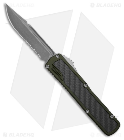 Guardian Tactical Scout S/E OTF Knife OD Green Al + CF (3.5