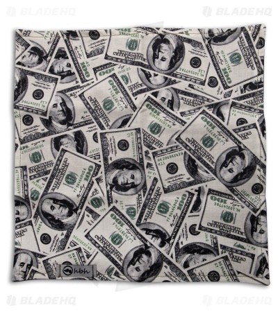 Hanks by Hank 10" x 10" Handkerchief - All about the Benjamins