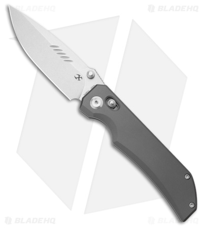 Kansept Knives Eaglestrike Crossbar Lock Knife Bead Blast Ti (3.7" SW)