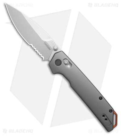 Kershaw Iridium DuraLock Knife Gray Aluminum (3.5