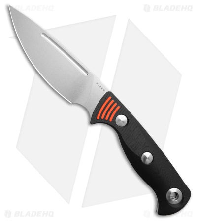 Kizer Evenki 3 Fixed Blade Knife Black G-10 (4.625" Stonewash) 1099A1