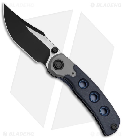 Kizer Pioneer Liner Lock Knife Blue Canyon/Titanium (3.2" Two-Tone) *DISC*