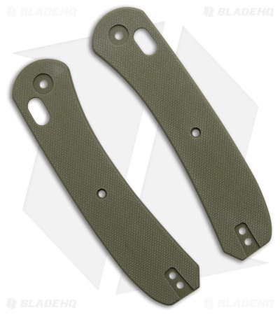 KNAFS Lander 2 Knife Scales OD-Green G-10