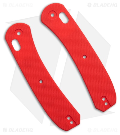 KNAFS Lander 2 Knife Scales Red G-10