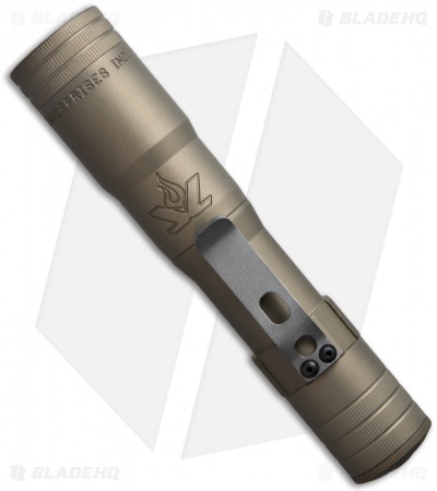 LensLight KO Tan Dual Output Flashlight Smooth Bezel - LLKOT-2S