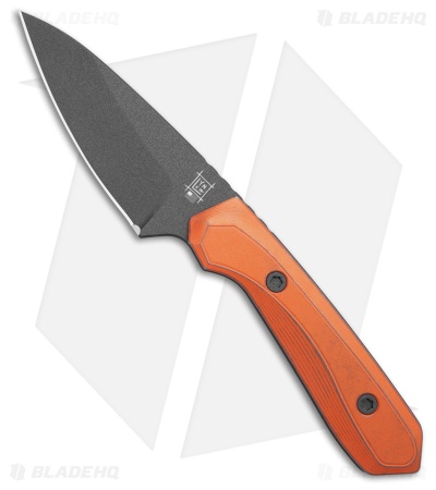 Lynch NW Sparrow Seven Fixed Blade Knife Battle Tequila Sunrise Ti (3.25" BLK)