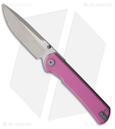 Maxace Knives Peregrine S Liner Lock Knife Pink G-10 (3.5" Satin)