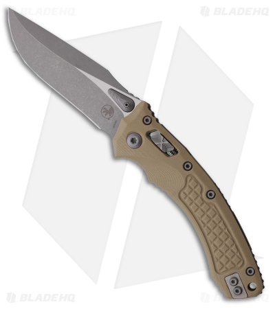 Microtech Amphibian S/E Ram-Lok Knife Tan Frag (3.9" Apocalyptic)