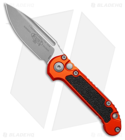 Microtech LUDT Gen III S/E Automatic Knife Orange Aluminum (3.5" Apocalyptic)
