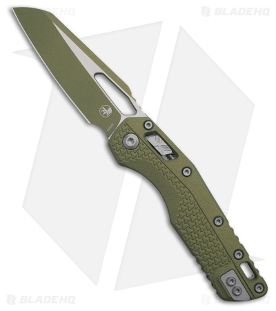 Microtech MSI Ram-Lok S/E Knife Tri Grip Vintage Green (3.9" Cerakote)