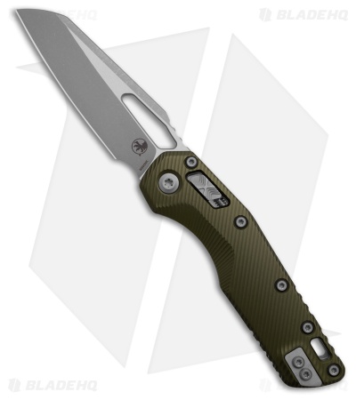 Microtech Standard Issue MSI Ram-Lok Knife Fluted OD Green Al (3.9" Apocalyptic)
