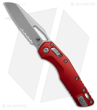 Microtech Standard Issue MSI Ram-Lok Knife Fluted Red Aluminum (3.8