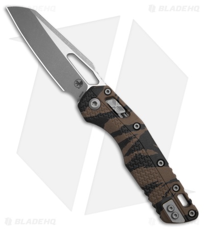 Microtech MSI Ram-Lok Knife Tiger Camo Polymer (3.9" Apocalyptic)
