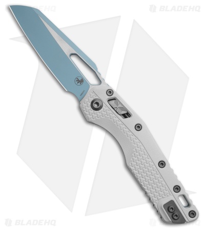 Microtech Standard Issue MSI Ram-Lok Knife White Polymer (3.9" Sky Blue)
