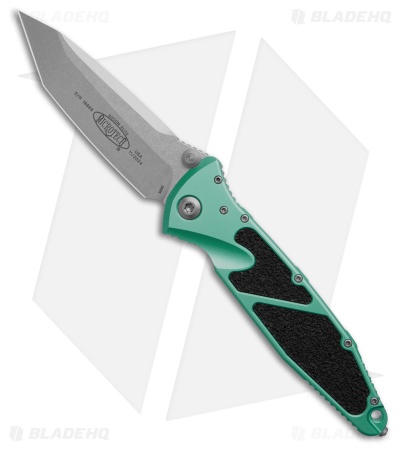 Microtech Socom Elite T/E Manual Knife Turquoise Aluminum (4" SW) 161-10TQ