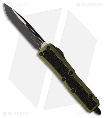 Microtech Daytona S/E OTF Automatic Knife OD Green Aluminum (3" Two-Tone)