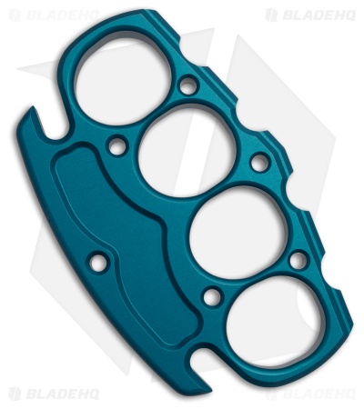 NCC Knives Grapnel Large Tread Knuckle - Blue Aluminum