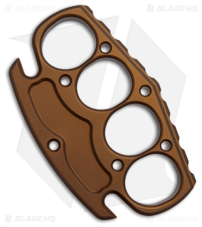 NCC Knives Grapnel Small Tread Knuckle - Bronze Aluminum
