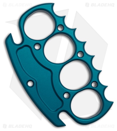 NCC Knives Grapnel Spiked Knuckle - Blue Aluminum