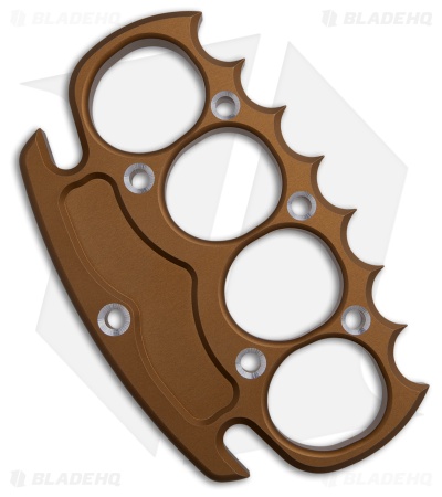 NCC Knives Grapnel Spiked Knuckle - Bronze Aluminum