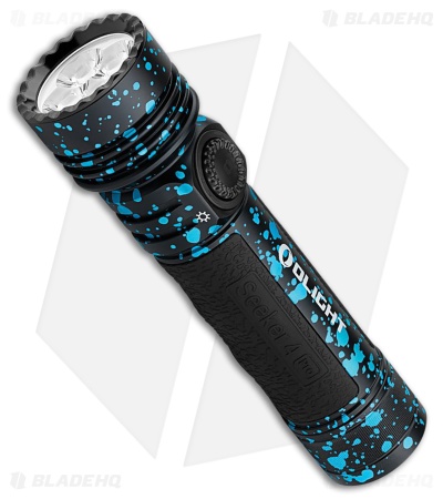 Olight Seeker 4 Pro Rechargeable High Power Flashlight Deep Ocean (4600 Lumens)