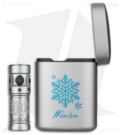 Olight Baton 3 Premium Edition Flashlight Winter (1200 Lumens)+ Portable Charger