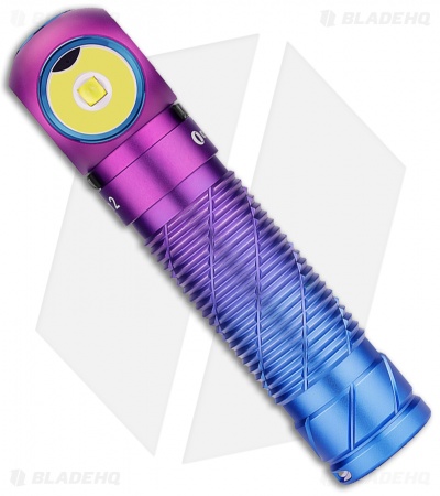 Olight Perun 2 Rechargeable Flashlight Cool LED Purple/Blue  (2500 Lumens)