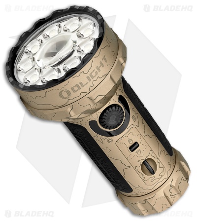 Olight Limited Edition Marauder Mini Flashlight Desert Terrain Al (7000 Lumens)
