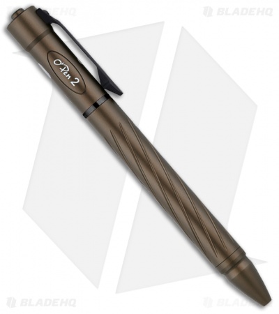 Olight O'Pen 2 Flashlight Pen Desert Tan Aluminum (120 Lumens)