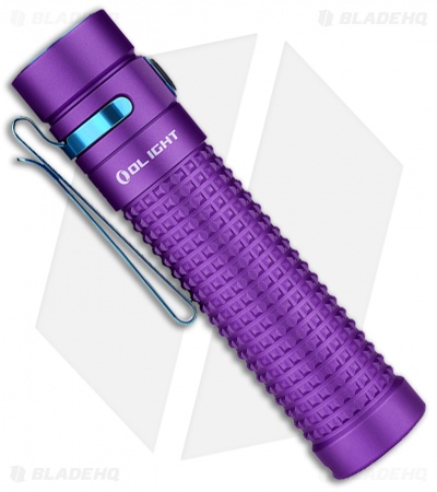 Olight S2R Baton II Rechargeable Flashlight Purple (1150 Lumens)