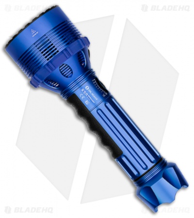 Olight X9R Marauder Flashlight + X9R Cell Blue Aluminum (25,000 Lumens)