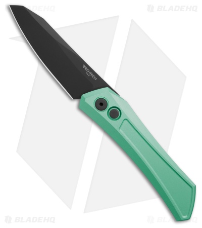 Pro-Tech Oligarch MagnaCut Sheepsfoot Auto Knife T. Blue Al (3.25" DLC)