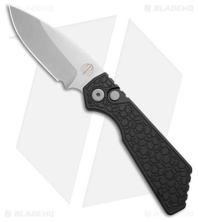 Strider + Pro-Tech PT Automatic Knife Gridlock Black Aluminum (3" SW MagnaCut)