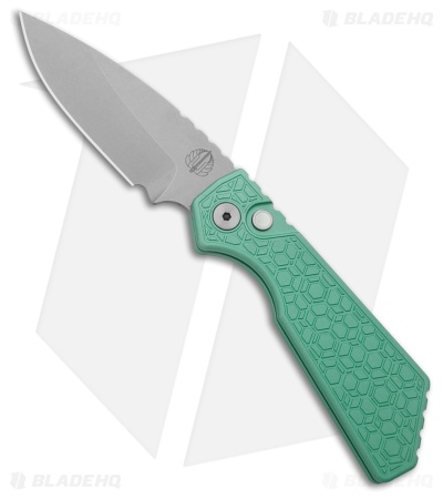 Strider + Pro-Tech PT Automatic MagnaCut Knife Blue Gridlock T. (3" SW)